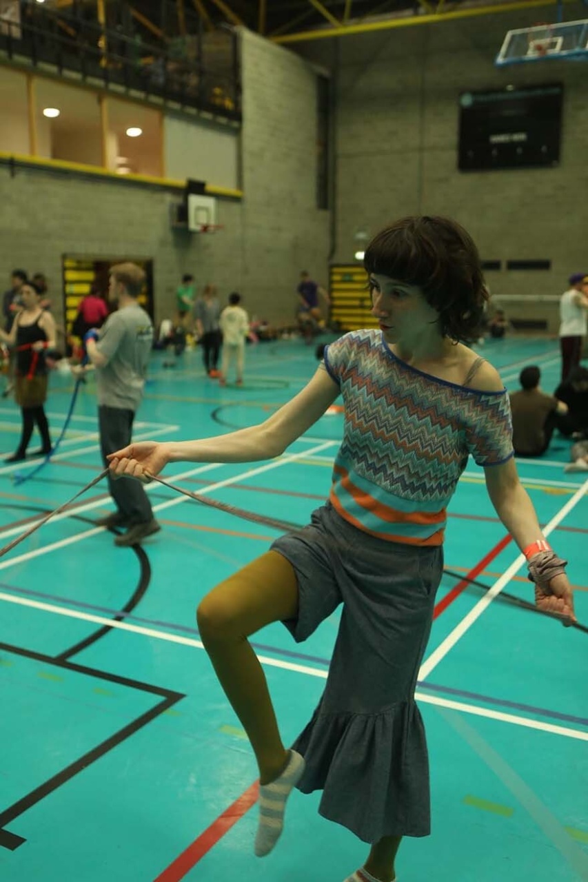 Vanja at the Dublin Circus Festival