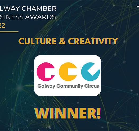 Galway Community Circus wins Culture and Creativity Business Award from Galway Chamber