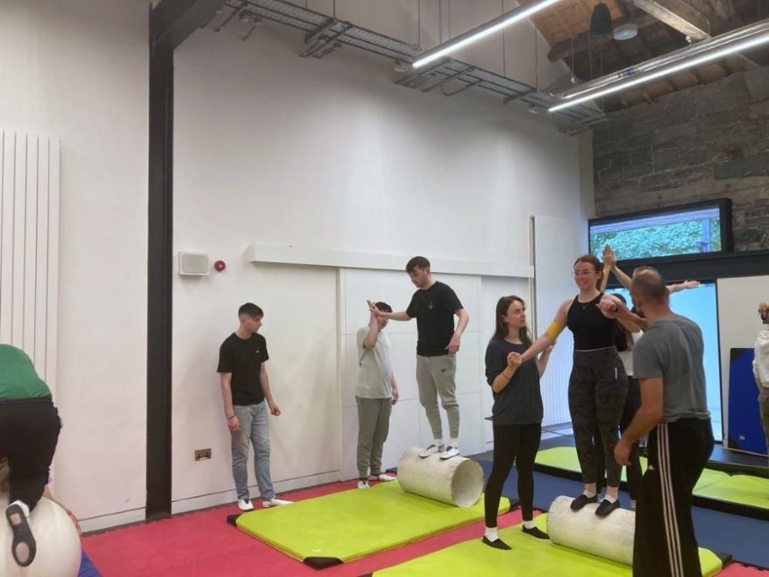 Galway Community Circus Designing Futures at University of Galway