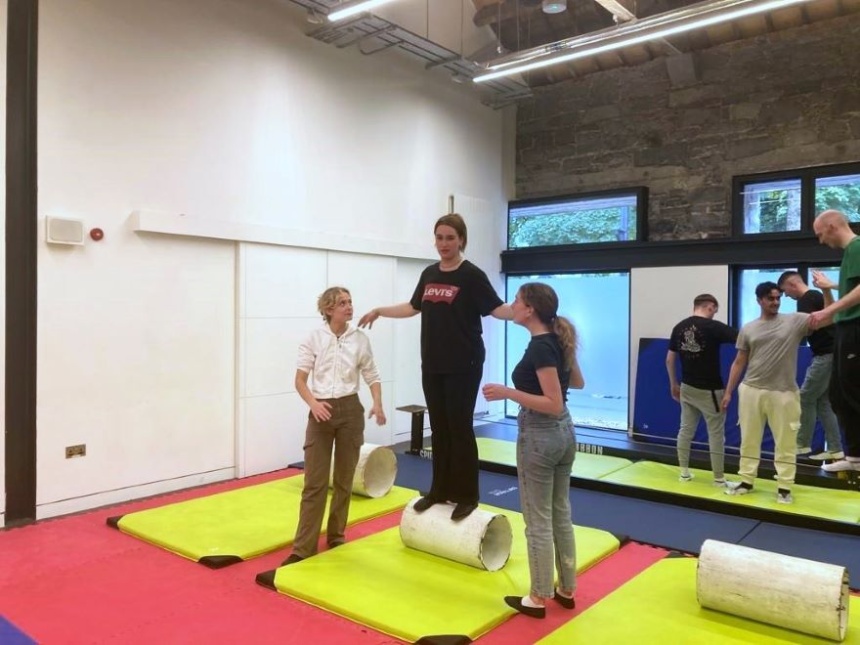 Galway Community Circus Designing Futures at University of Galway