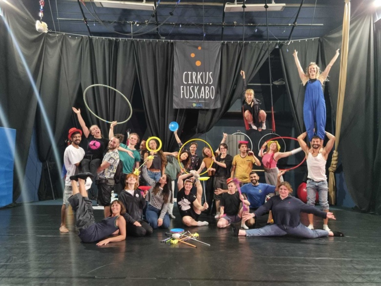 CTF 8 group photo at Cirkus Fuskabo