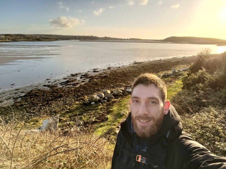 Gio exploring Ireland on a sunny day!