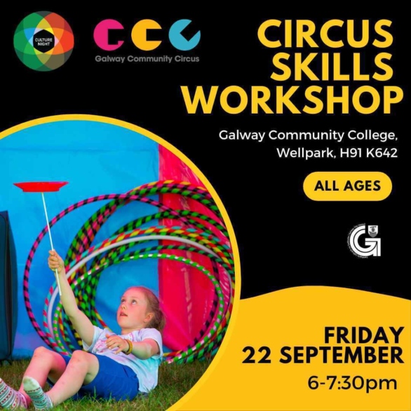 Culture Night - Circus Skills Workshop - 22 September