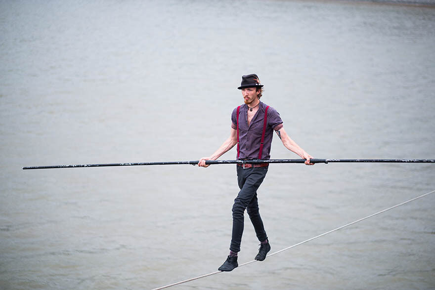 LifeLine artist Ellis Grover Photo by Thomas Madhaven