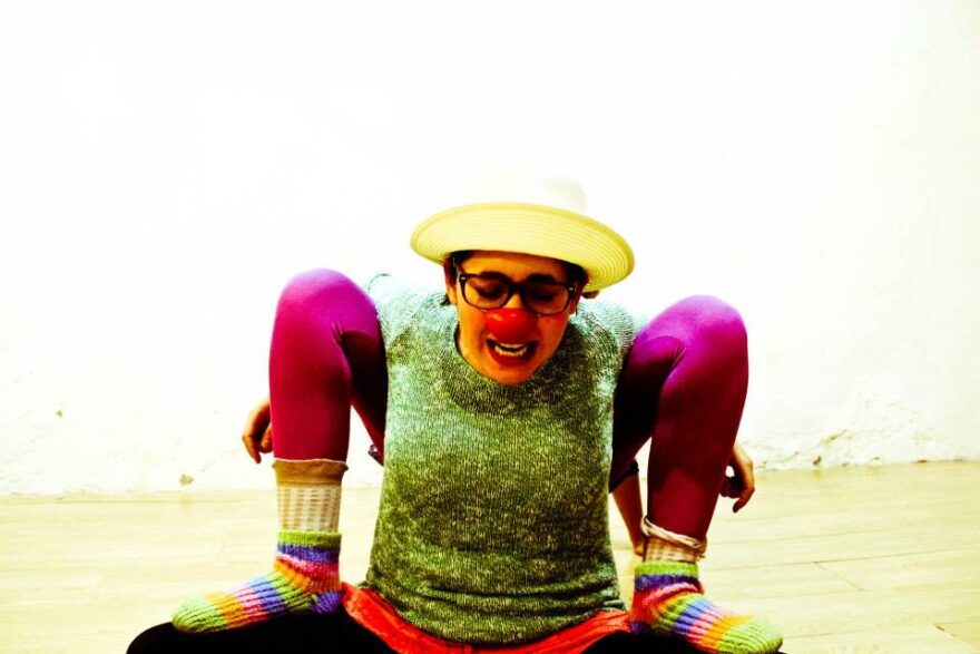 ESC Gemma enjoys clowning