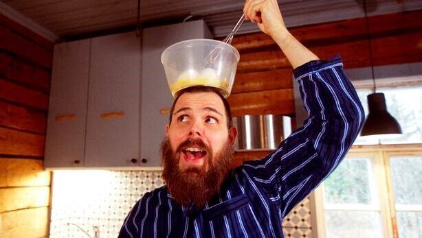 Photo from Simon's Cabin Fever circus comedy show