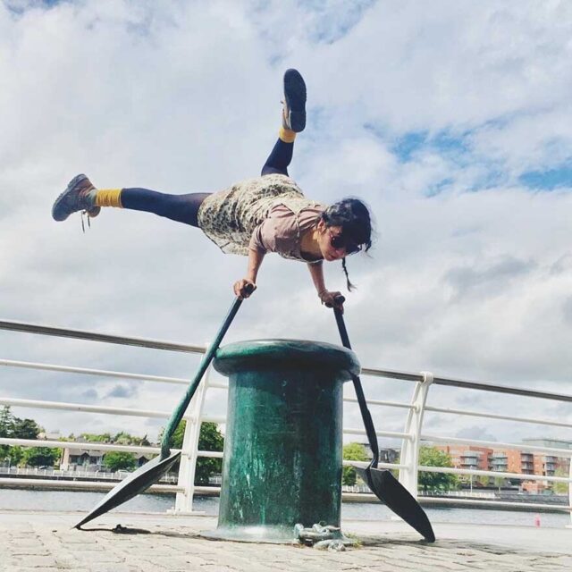 Gokce serving circus vibes all around Ireland