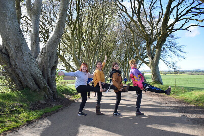 Exploring Northern Ireland with the fellow GCC ESC volunteers