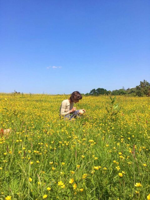 Vanja enjoying nature in Ireland